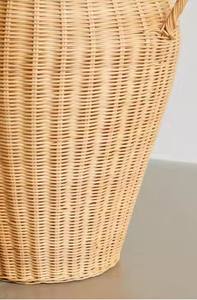 Jarrón de ratán natural para decoración del hogar, almacenamiento de flores, sala de estar, hermoso artículo - Product Image 5