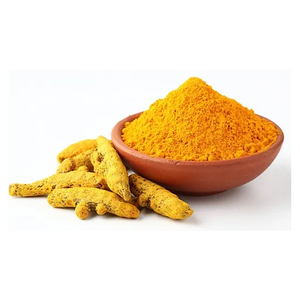 Épice en poudre de curcuma séchée naturelle pure de qualité à l'exportation pour colorant alimentaire disponible en quantité en vrac auprès du fournisseur indien - Product Image 1