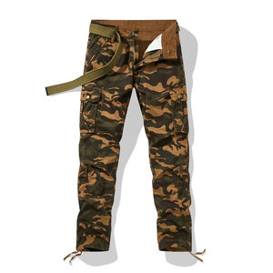 High Quality Casual Man Trouser Fashion Color Block Multi Pockets Sports Long <b>Cargo</b> <b>Pants</b> Work Trousers for Men's - Product Image 6