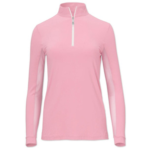 2026 OEM Services Custom logo High-end <b>Slim</b> <b>Fitting</b> with Breathable Quick Dry Mesh Fabric Equestrian Base Layer Top Women - Product Image 6