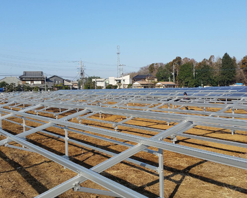 Solar Panel Mounting Fixing Structure Ground Solar Mounting System for Ground PV Station