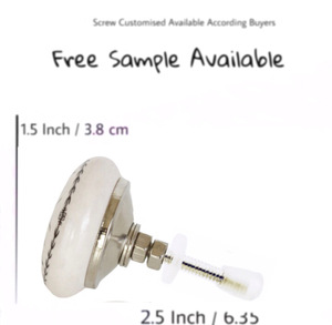 Boutons d'abeille en céramique de haute qualité pour enfants pour armoires commodes chambres salons entrepôts utilisation extérieure pour porte de tiroir de cuisine - Product Image 3