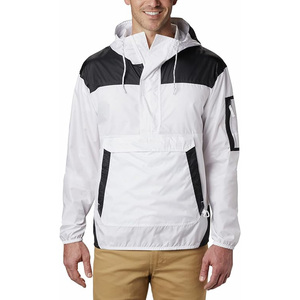 Cortavientos de invierno personalizado de alta calidad para hombre con cremallera chaqueta de poliéster personalizada - Product Image 5