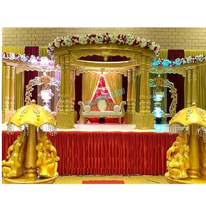 Decoración de Mandap para Bodas en Sri Lanka, Decoración de Mandap para Bodas del Sur de la India, Decoración de Mandap para Bodas Kalyan, Decoración para Eventos en Australia - Product Image 1