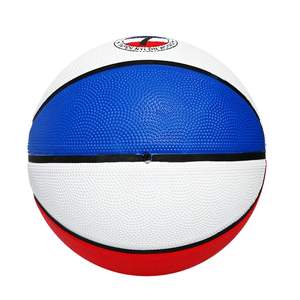 Pelota de baloncesto de goma con logotipo personalizado para promociones de marca con superficie Premium, impresión duradera y usabilidad en exteriores - Product Image 4