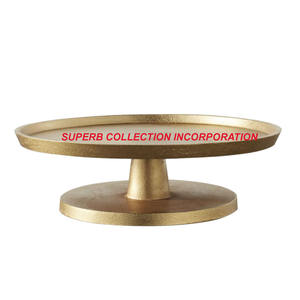 White Marble Top With Wooden <b>Stand</b> <b>Cake</b> <b>Stand</b> Top Selling and High Quality On Hot <b>Sale</b> Made in India - Product Image 4