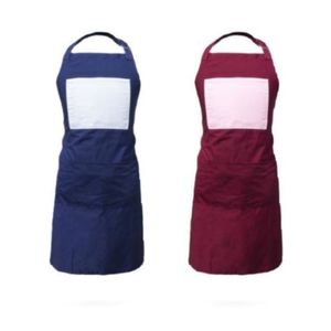 Tablier de cuisine personnalisé en coton 100 % pour femme, sans manches, imperméable, réutilisable, lavable, accessoires de nettoyage MGI - Product Image 3