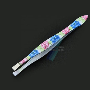 Pince à sourcils en acier inoxydable pour hommes, épilation à pointe pointue et pince à sourcils - Product Image 4