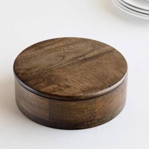 Plat à gratin en bois fait main - Non toxique, écologique, durable, léger, réglable, peint à la main, 8 pouces x 8 pouces x 3 pouces (LxLxH) - Product Image 3