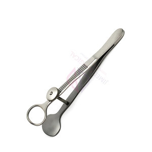 Por encargo 3,5 \ "Micro Desmarres Chalazion fórceps Ojo de acero alemán cirugía oftálmica pinzas ENT herramientas con abrazaderas - Product Image 3