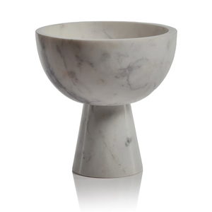 Bol alimentaire en marbre massif de qualité supérieure idéal pour le dessus de table restauration rapide et vaisselle pièce maîtresse élégante pour la maison - Product Image 1