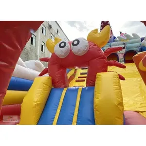 Terrain de jeu gonflable Minions - Grand équipement d'amusement extérieur pour enfants - Product Image 3