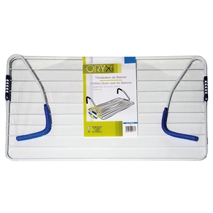 Tendedero de Balcón Oryx, Acero Blanco, 105x55cm - Product Image 2