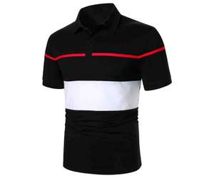 Polo de secado rápido para hombre, transpirable y absorbente de humedad para deportes y ropa informal - Product Image 2