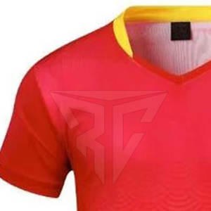 เสื้อเจอร์ซีย์ฟุตบอลผ้าฝ้ายมืออาชีพสำหรับทุกเพศ2024ใส่ได้ทั้งชายและหญิงชุดสวมใส่แบบมืออาชีพชื่อโลโก้ที่กำหนดเอง - Product Image 2