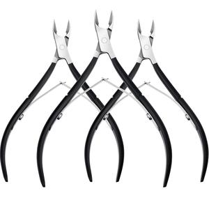 Wholesale Professional Stainless Steel Cuticle Nippers Double Spring <b>Toe</b> Nail Cuticle Clipper Plier Cuticle Nipper - Product Image 1