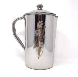 Carafe à eau en métal au design élégant et brillant pour hôtel, restaurant, maison, fêtes, mariages, vaisselle, articles de table - Product Image 2