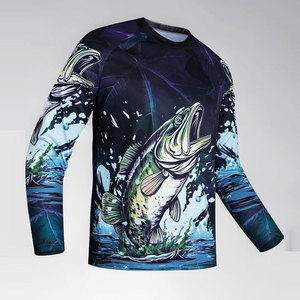 T-shirts de pêche en tissu respirant, légers, pour activités sportives, confortables pour l'extérieur - Product Image 1