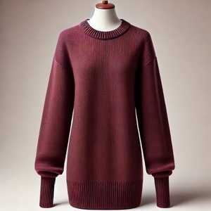 <b>Women's</b> Cartoon Pattern V-Neck Pullover Sweater-Viscose/Cotton Full Sleeve Covered Button Closure for All Seasons - Product Image 1