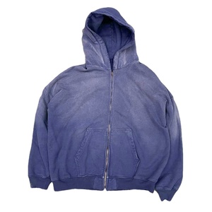 Sweat à capuche personnalisé délavé à l'acide Sweat à capuche hip hop délavé vintage pour hommes Street Wear Pullover Hoodies 2026 - Product Image 1