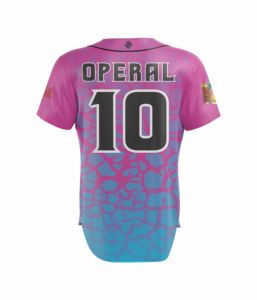 Maillot de baseball personnalisé avec logo, 100 % polyester, respirant, antibactérien, séchage rapide, ensemble de vêtements de sport unisexe de haute qualité, grandes tailles - Product Image 6