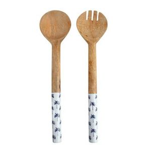 ช้อนไม้สไตล์ญี่ปุ่น ขัดเงาแบบกระจก ใช้ครั้งเดียวทิ้ง สำหรับใช้ในครัว ด้ามยาว ทันสมัย เหมาะสำหรับงานปาร์ตี้ ผสมอาหาร อบขนม และเสิร์ฟ - Product Image 1