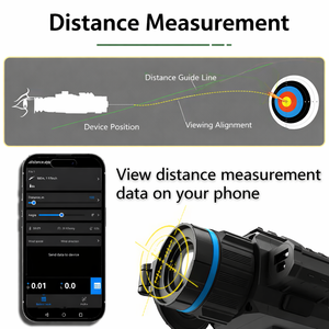 Caméra thermique monoculaire, capteur 256*192 12μm, objectif 25 mm, portée <span class=keywords><strong>de</strong></span> détection 1500 m, enregistrement WiFi, caméra thermique CTS2 - Product Image 4