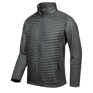New Custom Logo Windproof High Quality Plus Size <b>Men's</b> Hybride puffer <b>jackets</b> Winter Coat Puffer <b>Jackets</b> <b>For</b> <b>Man</b> - Product Image 1