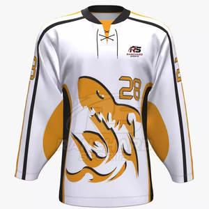 Fabricante de Ropa Deportiva, Jersey de Hockey sobre Hielo, Uniforme Deportivo de Hockey sobre Hielo, Jersey de Hockey sobre Hielo Transpirable de Manga Larga - Product Image 1