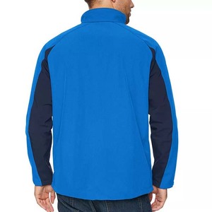Men's <b>Lightweight</b> Coated Sporty High Street Softshell <b>Jacket</b> Customized Polyester Waterproof Eco-Friendly Canvas - Product Image 3