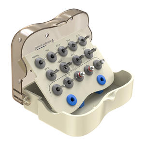 Boîte de kit chirurgical de base en acier inoxydable avec forets, tournevis et cliquet - Product Image 2