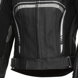 Veste en cuir de vachette pour hommes Vestes en cuir de vachette véritable rembourrées pour motocyclettes noires pour hommes - Product Image 6