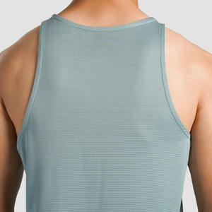 Camisetas de Tirantes para Hombre, Estilo Deportivo, con Rayas, para Gimnasio, Verano 2025, Personalizadas, 100% Algodón, con Logotipo Impreso, Tejido de Punto, Fabricante - Product Image 3