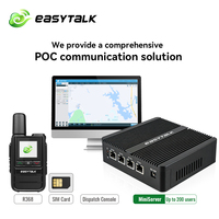 Easytalk PTT Einzelhandelspersonal Sofortkommunikation PoC Walkie-Talkie Privater Server 50-200 M200 Blade X86 8GB 128GB Speicher