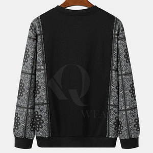 Sudadera de Invierno Casual para Hombre, Nueva Moda, 100% Algodón, Color Sólido, Personalizable con Logotipo, Ecológica, Transpirable - Product Image 2