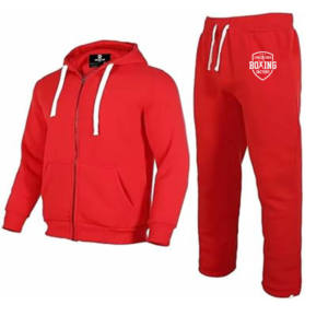 1985 <b>Men's</b> Track suit set Thick Fleece Hoodie Sweatsuit 2 pieces,casual winter <b>warmer</b> outfit - Product Image 1