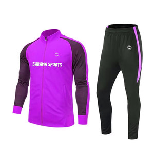 Entrenamiento personalizado Jogging Cómodo Cremallera Sudaderas con capucha Trajes Conjunto de dos piezas Chándales para hombres - Product Image 1