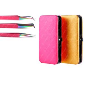 เคสแม่เหล็กสำหรับแหนบต่อขนตา3 4หรือ6ชิ้นเคสแวววาวสำหรับแหนบพร้อมโลโก้ตามสั่ง - Product Image 3