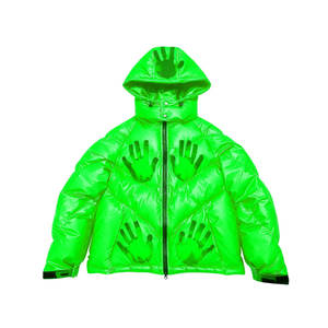 Chaqueta Acolchada Unisex de Invierno, Gruesa, Resistente al Viento, con Capucha, que Cambia de Color con el Calor, al por Mayor - Product Image 4