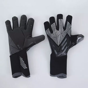 Nouveau Fabricant de Haute Qualité Vente en Gros Respirant Réponse Professionnelle Football Gardien Gants de Gardien de But en Cuir Personnalisé - Product Image 4