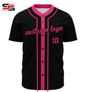 Nom de l'équipe Numéro Couture Logo Softball Jeu Sweat-shirt pour Hommes Maillot de Baseball Brodé Personnalisé - Product Image 3