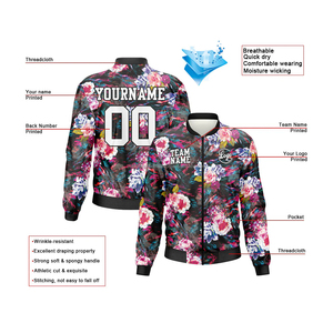 เสื้อแจ็คเก็ตวาร์ซิตี้ผ้าวูลสำหรับผู้บริหาร พร้อมปักโลโก้ตามสั่งและแขนเสื้อหนังพรีเมียมเพื่อการสร้างแบรนด์องค์กร - Product Image 2