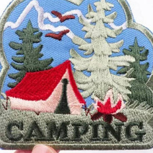 New Arrival Custom Designed Hand Embroidered Badges Factory-Made Embroidery Badges for <b>Clothing</b> <b>Bags</b> & Hats - Product Image 2