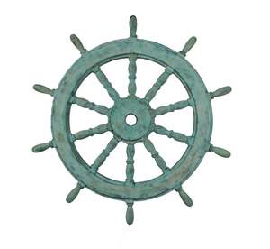 Décor nautique en bois côtier avec phare d'ancre de corde et décoration murale de maison de plage rustique faite à la main de voilier - Product Image 2