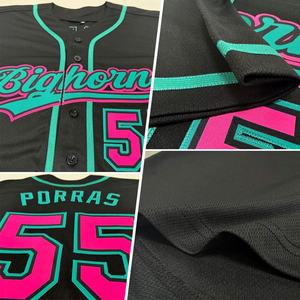 Dernière conception 2025 Maillot de baseball Vente en gros Mode vierge 100% Polyester Maillot de baseball pour hommes à bas prix Service OEM - Product Image 4