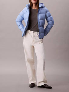 Nouveau décontracté vêtements de plein air pleine fermeture éclair Frozen Fjord doudounes à capuche bouffant rembourré manteau coupe ample matelassé doudoune femme - Product Image 4