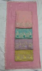 Trajes bordados a mano sin costuras de diseñador moderno para mujeres, moda india, fiestas de estilo tradicional - Product Image 2