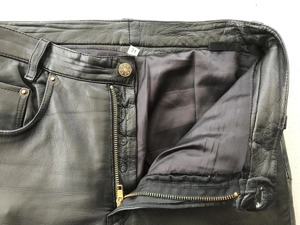 Authentic Genuine Leather Vintage Style <b>Winter</b> Riding Pants for Men Eco-Friendly Cowhide Moto <b>Trousers</b> Custom Private Label - Product Image 6