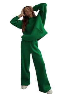 Ensemble de survêtement en polaire chaud pour femmes, hommes, unisexe, sweat à capuche et pantalon de jogging, taille plus, vêtements de sport et de fitness avec votre propre personnalisation - Product Image 1