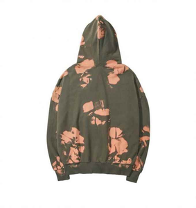 Sweat à capuche vintage délavé à l'acide 400 g/m² pour homme, design unique, personnalisé, effet soleil délavé, épais, idéal pour l'hiver - Product Image 2
